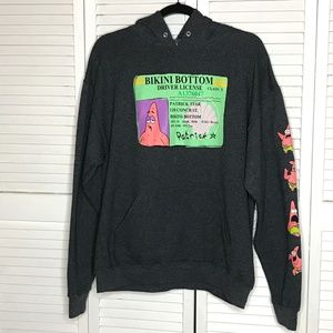 Spongebob Squarepants Bikini Bottom Hoodie Patrick